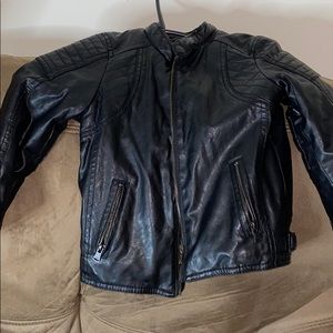 Leather jacket